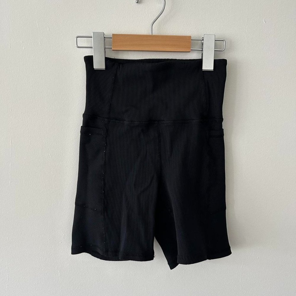 cotton on women's black biker shorts